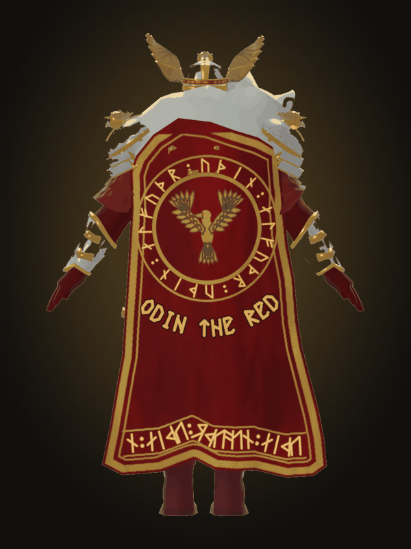 Odin the Red&rsquo;s Alföðr, Back