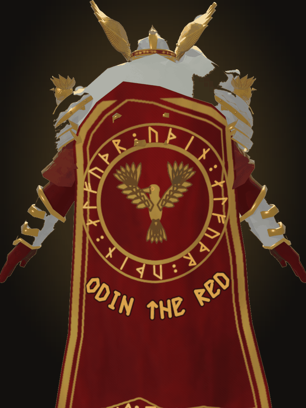 Odin the Red&rsquo;s Alföðr, Red mantle