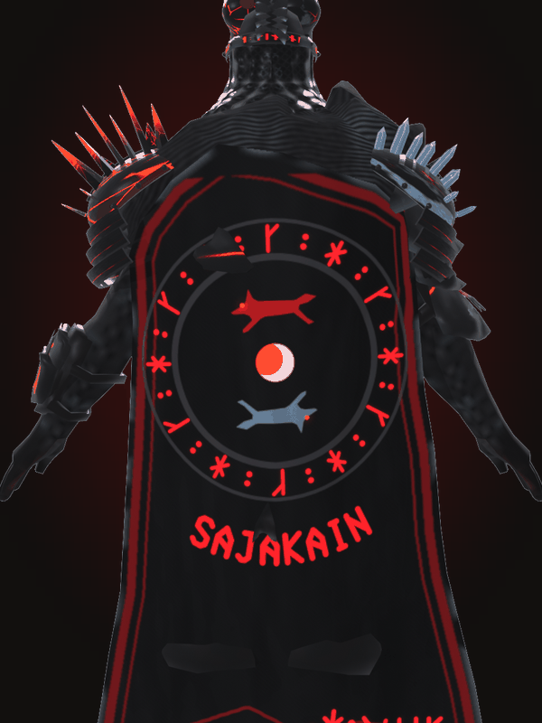 Sajakain&rsquo;s Sköll and Hati, Mantle